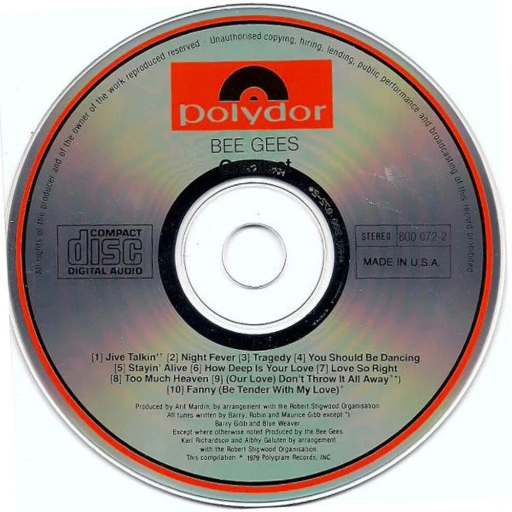 bee gees greatest 1987 2 cd set - barry robin maurice disco pop fanny tragedy - Picture 3 of 5